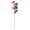Artificial Pansy Flower Pick 14 Inch Purple - Green Stem Vase Filler Set of 4